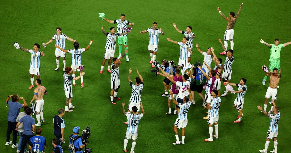 Fotografija uz vijest: Argentina kroz dramu do polufinala Svjetskog prvenstva