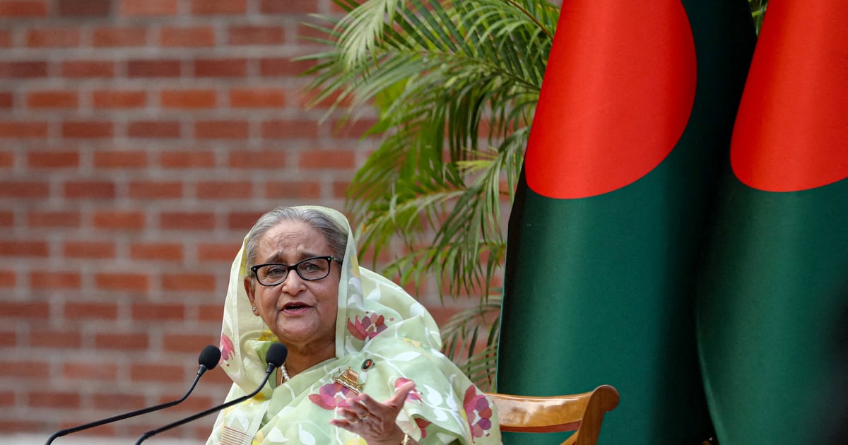 Fotografija uz vijest: Smijenjenoj premijerki prijeti zatvor po povratku u Bangladeš
