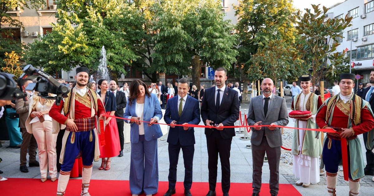 Fotografija uz vijest: Podgorica dobila novu zgradu Gradskog pozorišta nakon decenije gradnje